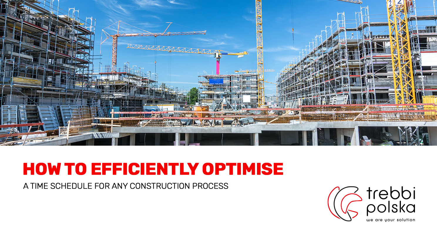 How to efficiently optimise a schedule for any construction process?