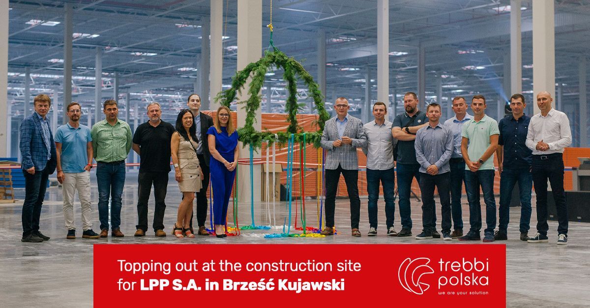 What’s up on the construction site for LPP S.A. in Brześć Kujawski?